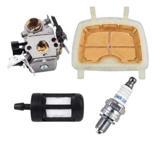 Combo Carburador Motosierra Para Stihl Ms211 Andavis