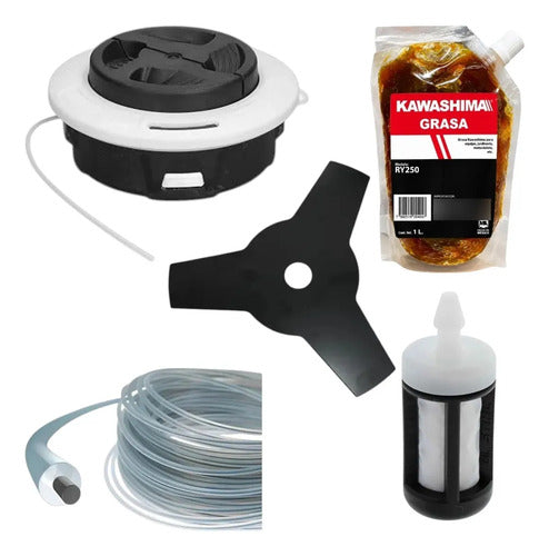 Cabezal C26-2 Kit Para Stihl Fr130t Fr131t Andavis Blanco