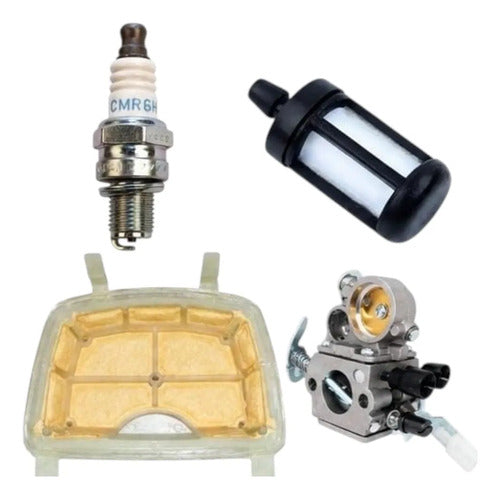 Carburador Kit Para Stihl Ms171 Ms181 + Filtro Aire