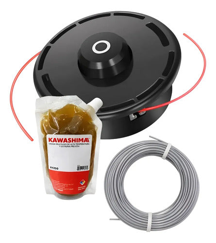Cabezal Desbrozadora Kit Para Makita Dur368lz Andavis Negro