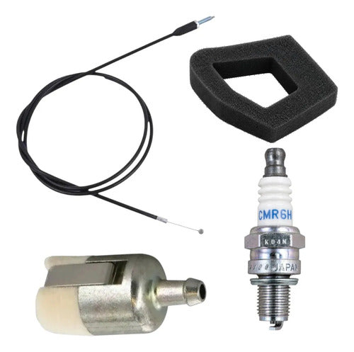 Cable Gas Kit Para Honda Umk435 Filtros Bujia Andavis