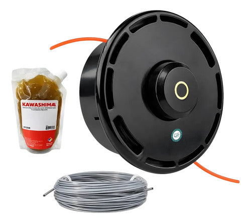 Porta Hilo Cabezal Para Honda Umk425t Kit Andavis Negro