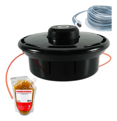 Cabezal Desbrozadora Kit Para Makita Dur192lst Andavis Negro