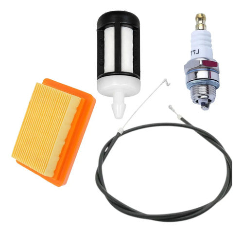 Cable Acelerador Kit Para Stihl Fs120 Fs250 Fs350