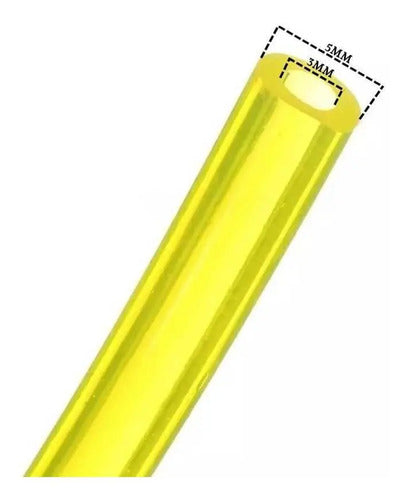 Manguera De Gasolina Para Aspersoras Y Desbrozadoras 35m Amarillo