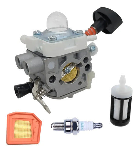Kit Carburador Bujia Cmr6h Para Stihl Fs291 Andavis
