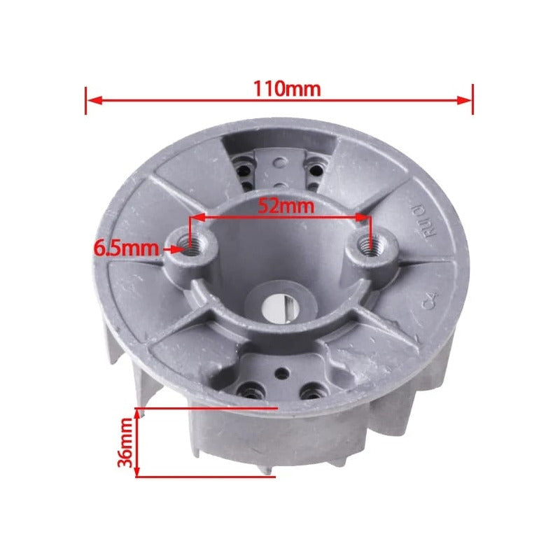 Volante De Desbrozadora Para Husky Osaka Powercat 43cc-52cc.