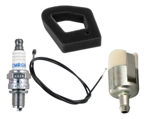Kit Cable Gas Para Honda Hht35 Filtros Bujia Andavis