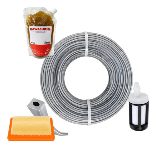 Kit Filtro Aire Gasolina Para Stihl Fs120r Fs120 Andavis
