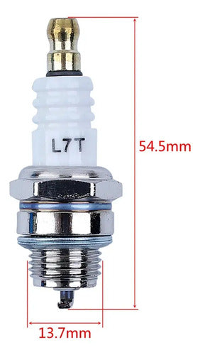 Bujia L7t Para Ms250 Ms230, Fs235, Husq 143rii Desb/motosier