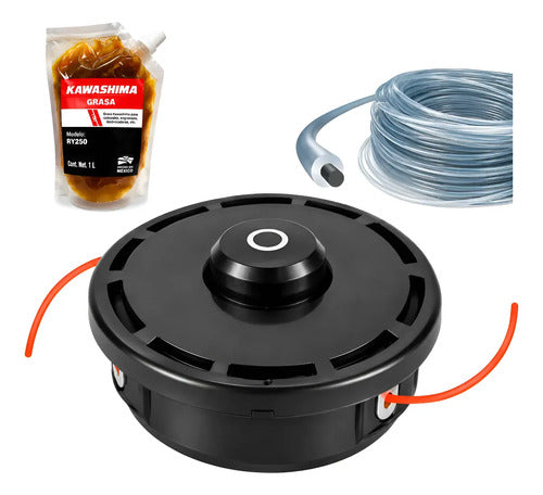 Cabezal Desbrozadora Kit Para Husqvarna 226r Andavis Negro