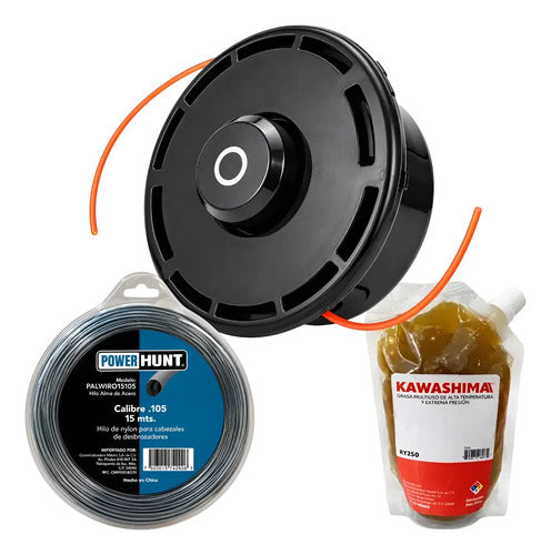 Combo Cabezal M10 Kit Para Shimaha Tb-330 Tb-430 Negro
