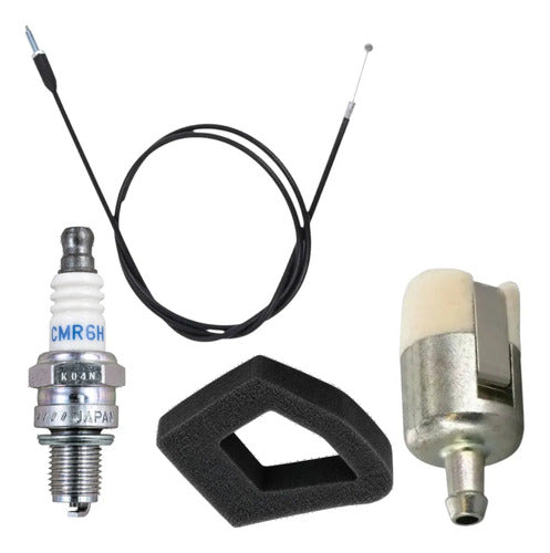 Combo Cable Gas Para Honda Umc435 Filtros Bujia Andavis