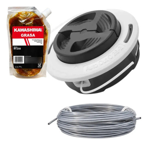 Kit Cabezal C26-2 Para Stihl Fs55 Fs56 Andavis Blanco