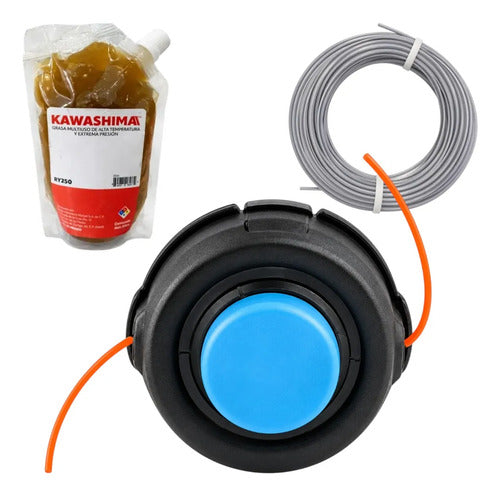 Porta Hilo Cabezal Kit Para Husqvarna 525rjx + Grasa Azul