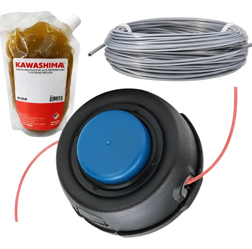 Porta Hilo Cabezal Kit Para Husqvarna 323ld + Grasa Azul