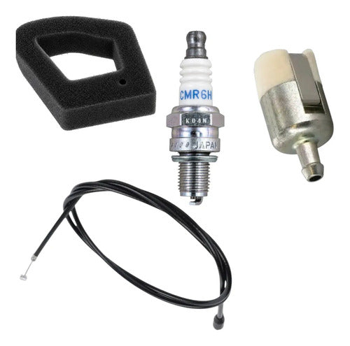 Combo Cable Gas Para Honda Umk435 + Filtro Aire Andavis