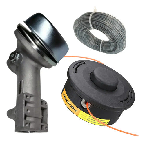 Caja De Engrane Y Cabezal Para Stihl Fs120-fs235-fs250