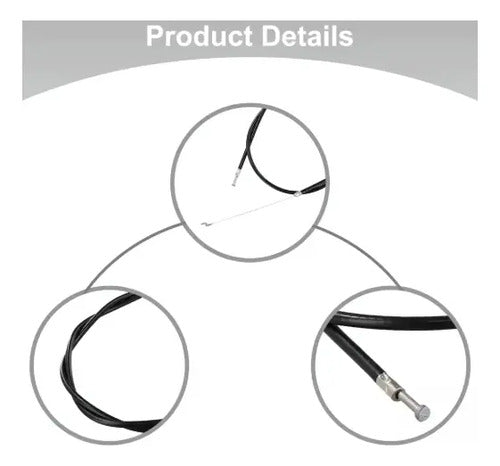 Cable Acelerador Chicote Para Stihl Fs120 Fs130r Fs200