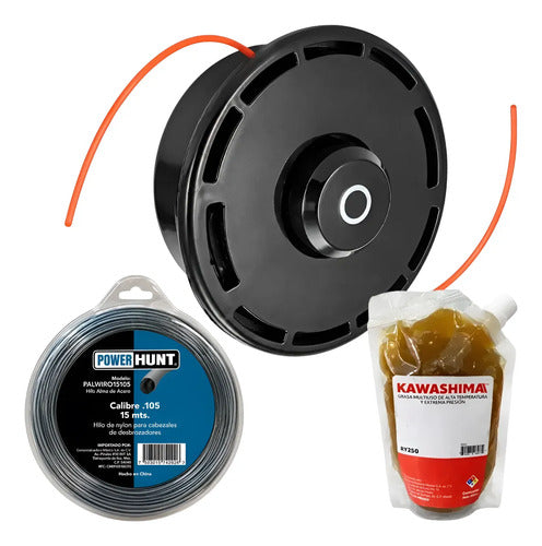 Combo Cabezal M10 Kit Para Makita Ur013gt203 Negro