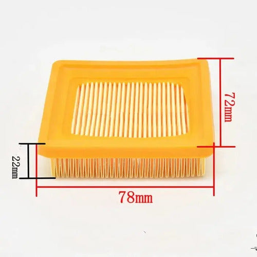 Filtro Aire De Desbrozadora Para Stihl Fs89 Fs91