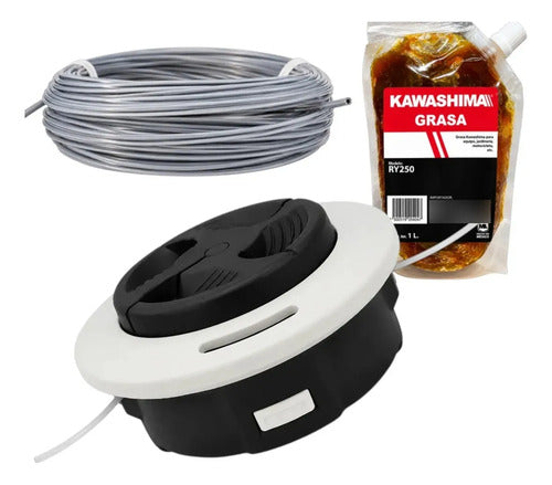 Cabezal C26-2 Kit Para Stihl Fs106 Fs108 Andavis Blanco