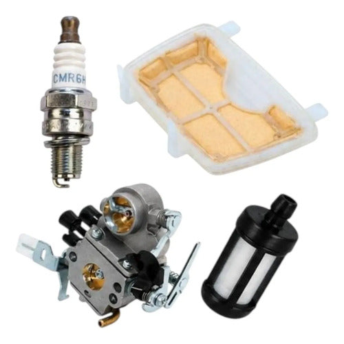 Carburador Kit Para Stihl Ms181 + Filtro Gas Andavis
