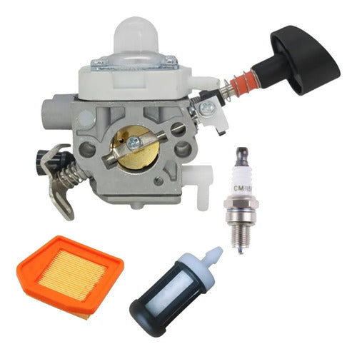 Combo Carburador Y Bujia Para Stihl Fs351 Andavis