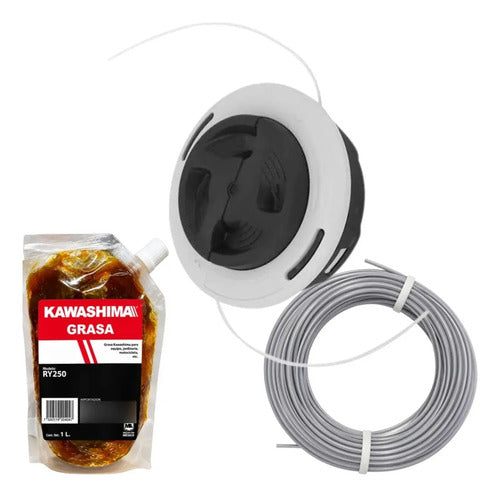Combo Cabezal C26-2 Kit Para Stihl Fs74 Andavis Blanco