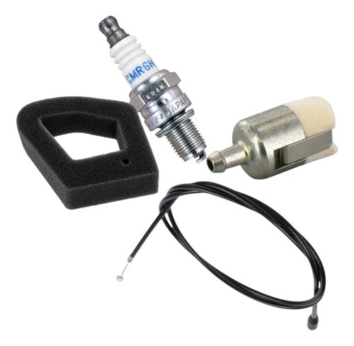 Kit Cable Gas Para Honda Gx35t Gx35nt + Filtro Aire Andavis