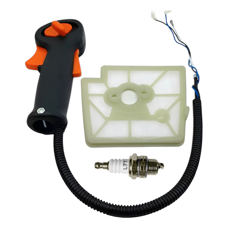 Mando Acelerador, Bujia Y Filtro Aire Para Stihl Fs220 Fs280