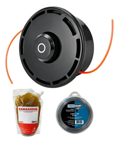 Cabezal Kit Tuerca Izq Para Honda Umk435t Andavis Negro