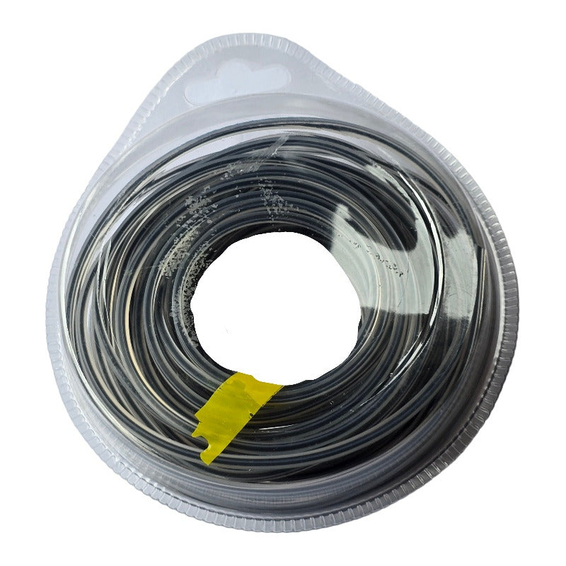 Hilo De Corte Alma De Acero 2.7mm Cuadrado 15m Color Dual