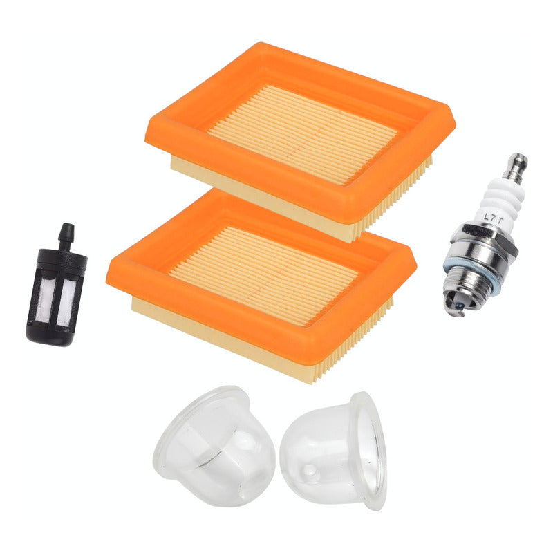 Kit Filtro Aire Bujía Bulbo Para Stihl Fs235 Desbrozador