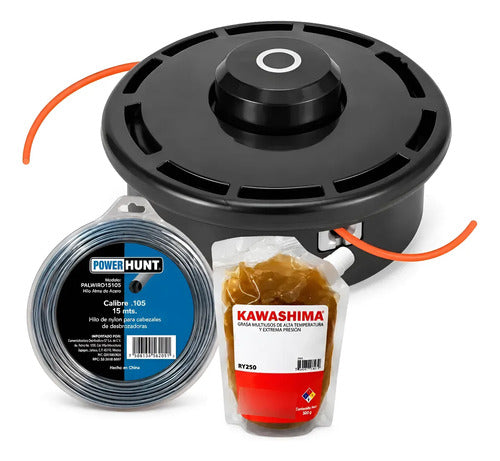 Kit Cabezal M10 Para Honda Umk425t + Hilo Andavis Negro