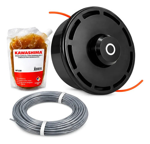 Grasa + Cabezal Kit Para Husky Hksm5200d Andavis Negro