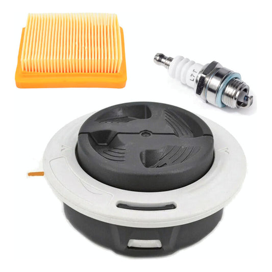 Filtro De Aire+cabezal+bujia Para Desbrozadora Stihl Fs235