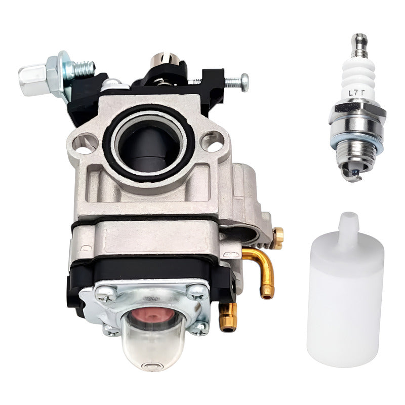 Carburador 26cc Desbrozadora Fumigadora Powercat Bujia Kit