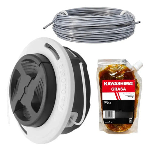 Kit Cabezal M10x1 Para Stihl Fs230 Fs235 Andavis Blanco