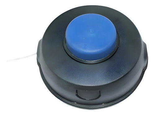 Cabezal Desbrozadora P/ Husqvarna 143r-ii 135r 142rb 142rj Negro Y Azul