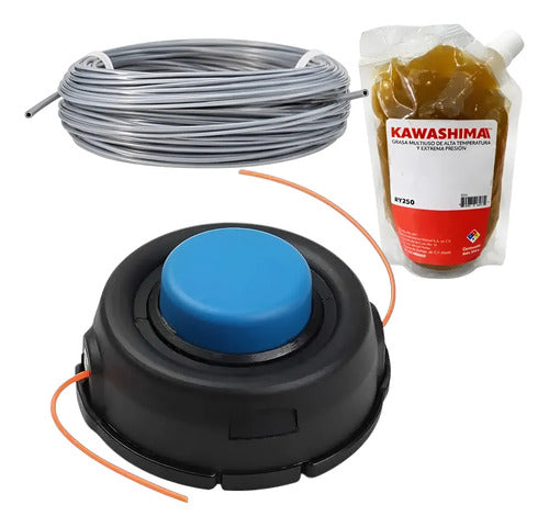 Kit Cabezal M10x1.25 Para Husqvarna 325ldx Andavis Azul