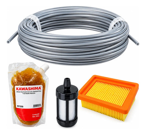 Combo Filtro Aire Gasolina Para Stihl Ht102 Ht103 Ht105
