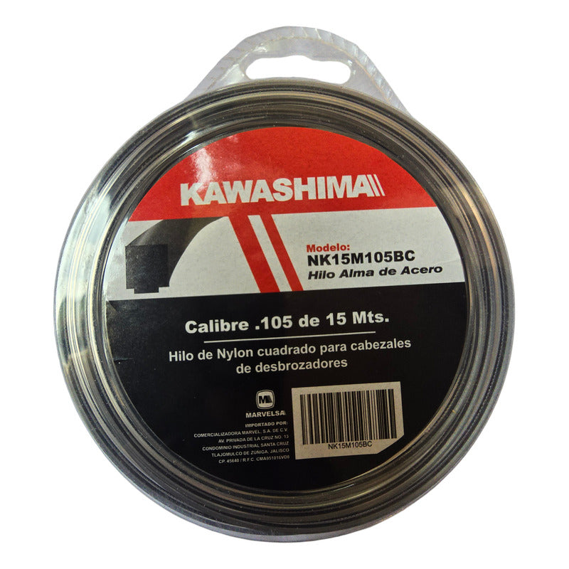 Hilo De Corte Kawashima 2.7mm Cal 105 Cuadrado 15 Metros Dual