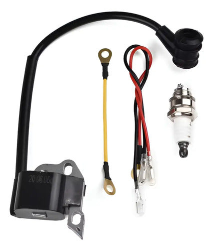 Bobina De Encendido Con Bujia Para Stihl Ms250 Ms230 025 010