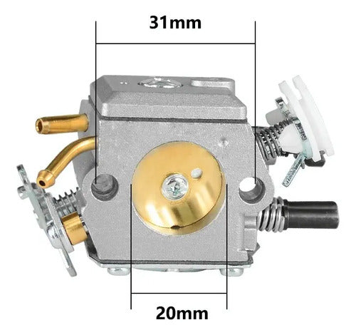 Carburador De Motosierra Para Husqvarna (365) 362xp 372xp