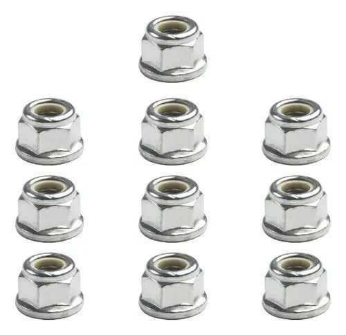 Tuerca Izq Desbrozadora Para Sthil Fs235 Fs120 Fs250 (10pzs)