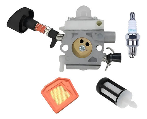 Kit Carburador Y Filtro Aire Para Stihl Fs161 Andavis