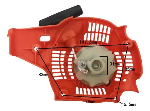 Arrancador Retractil Motosierra Para Husqvarna 120 Mark Ii.