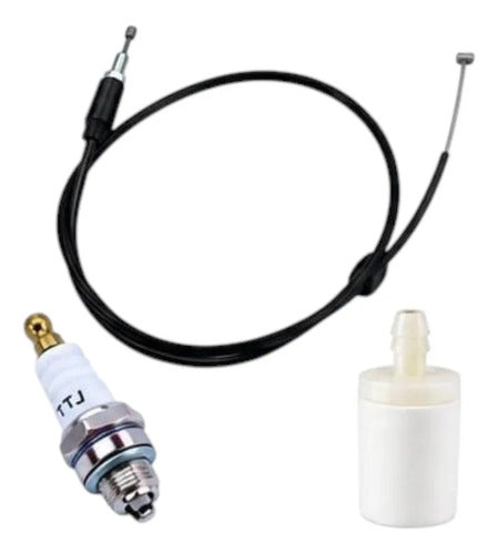 Combo Cable Acelerador Filtro Para Husqvarna 226r