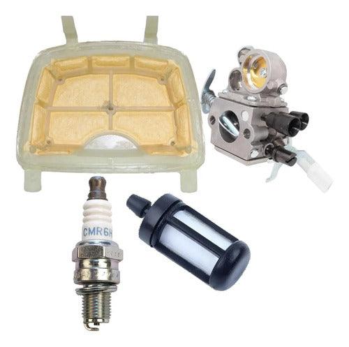 Kit Carburador Para Stihl Ms201c + Filtro Gas Andavis